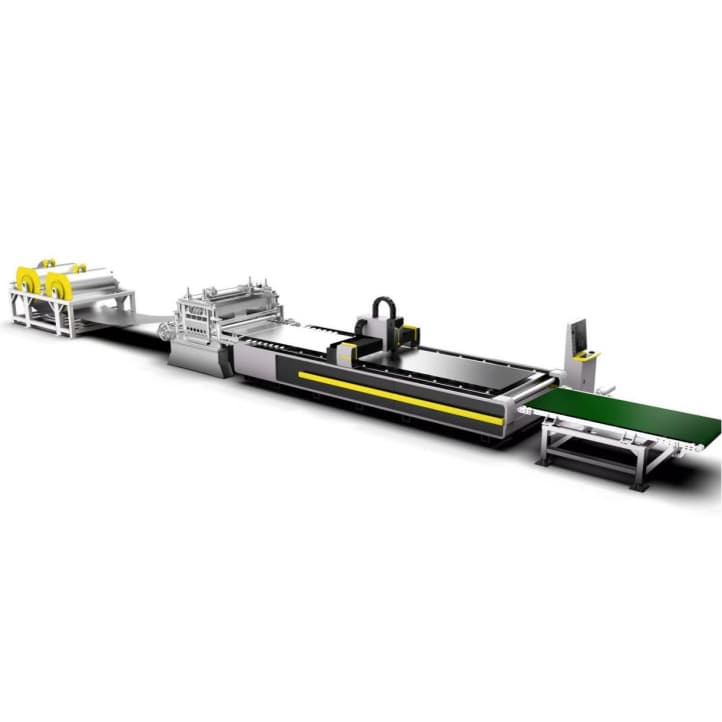 2 in 1 Coil Laser Cutting Line