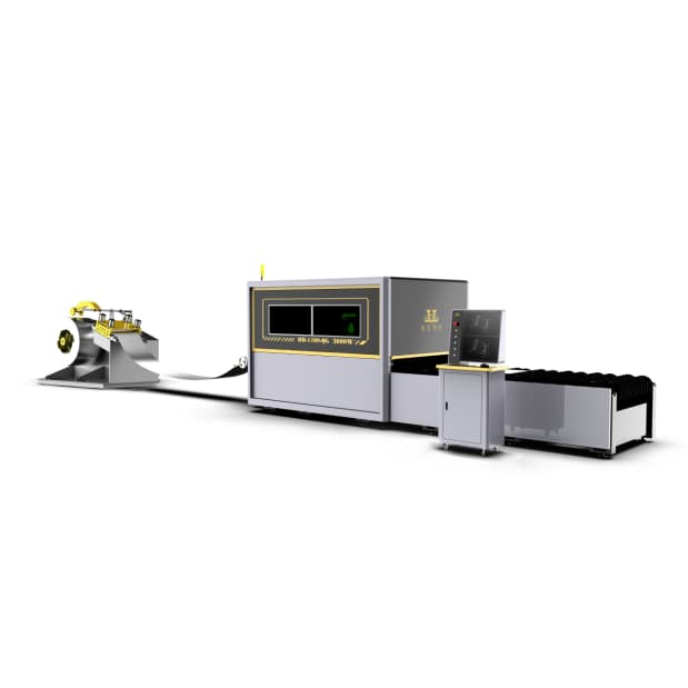 Enclosed Precision Coil Laser Cutting Line